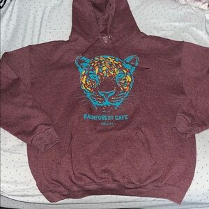 Rainforest Cafe Hoodie with Design
